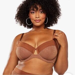 Fenty X Savage NWT Garden of Eden Lingerie Padded Underwire Bra Sexy Jeweled